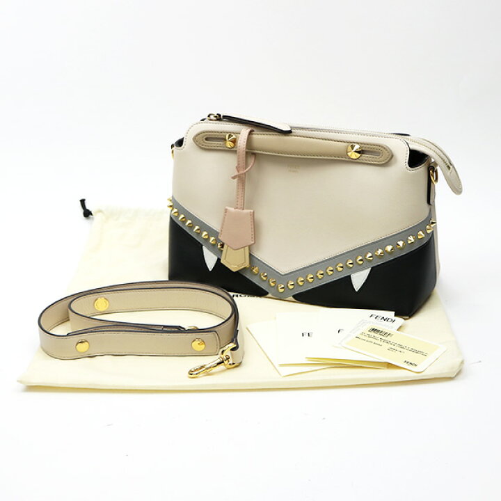 楽天市場】【美品】フェンディ 【FENDI】バイザウェイ バグズ 