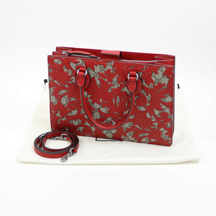 楽天市場】【新品同様】グッチ 【GUCCI】アラベスク GGスプリーム 