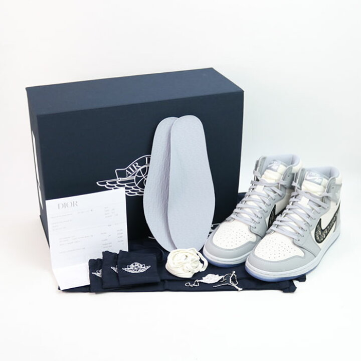 楽天市場】【未使用品】Dior × Nike Air Jordan 1 High OG ディオール 