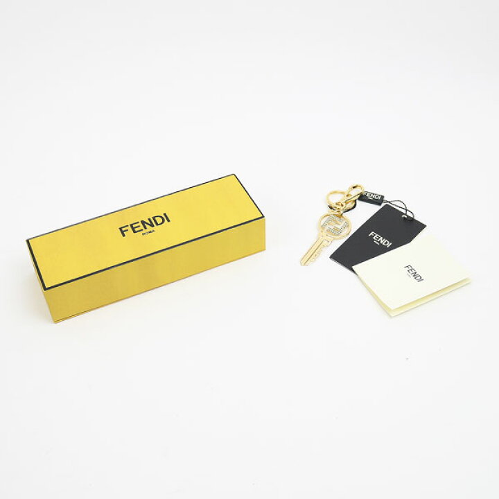 楽天市場】【未使用品】フェンディ【FENDI】 キーホルダー ゴールド 