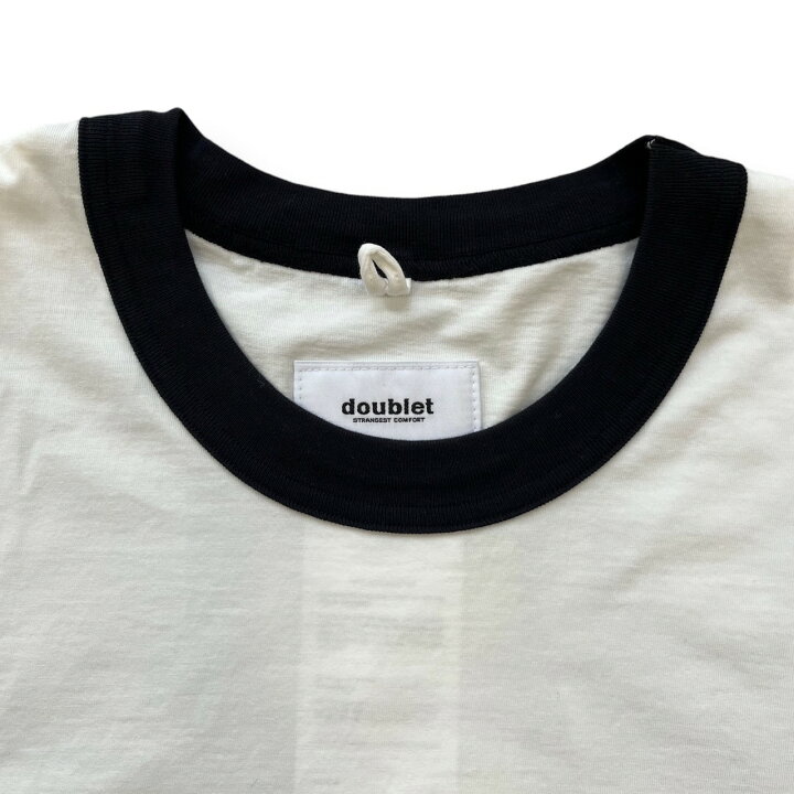 楽天市場】ダブレット・Doublet 23SS OVERSIZED RINGER T-SHIRT 状態B 