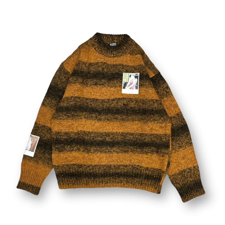 楽天市場】ラフシモンズ・RAF SIMONS 20AW STRIPED ROUNDUNECK SWEATER  