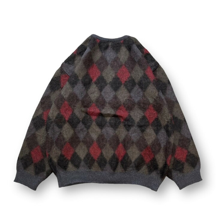 楽天市場】シュタイン・stein 22AW Kid Mohair Argyle Cardigan 状態SS 