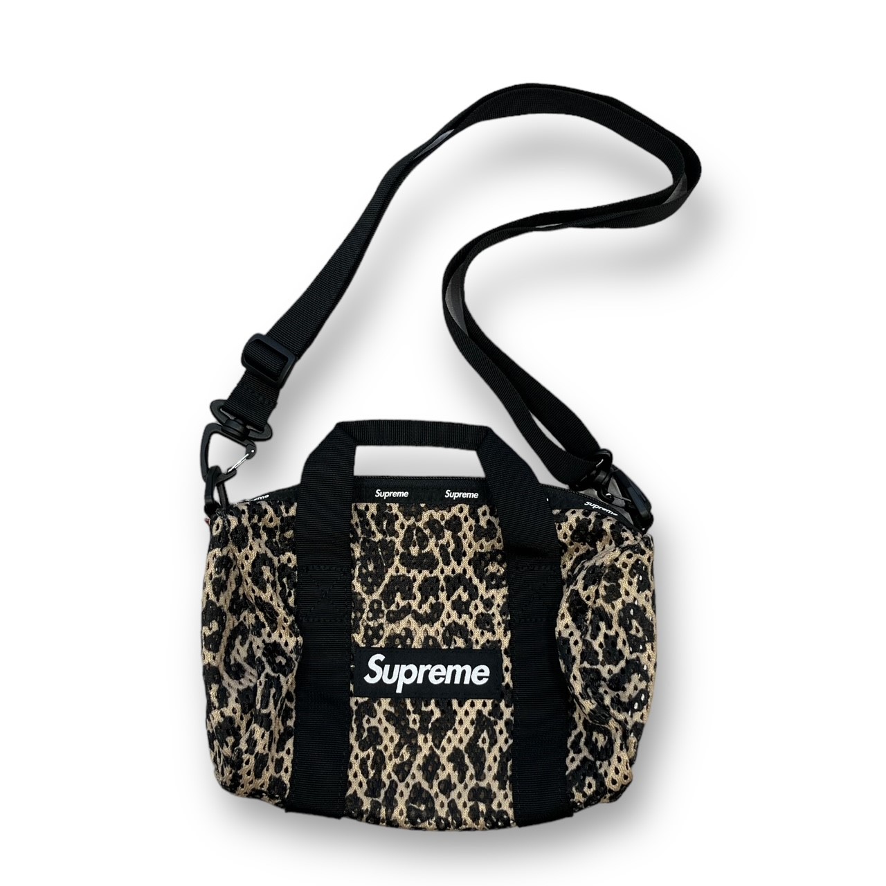 楽天市場】シュプリーム・Supreme 23SS Mesh Mini Duffle Bag Leopard
