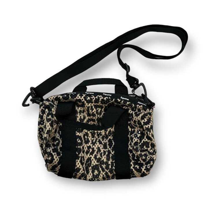 楽天市場】シュプリーム・Supreme 23SS Mesh Mini Duffle Bag Leopard 