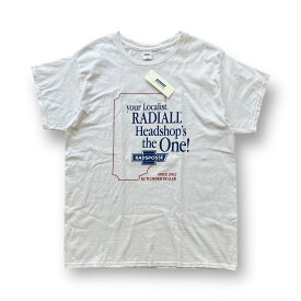 ラディアル・RADIALL TOKING 23SS CREW NECK T-SHIRT S/S 状態C クルーネック Tシャツ ショートスリーブ トップス カットソー 半袖 丸首 プリントデザイン コットン ホワイト RAD-23SS-TEE002 サイズM GF3440