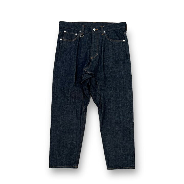 23SS RIGID DENIM SAROUEL PANTS