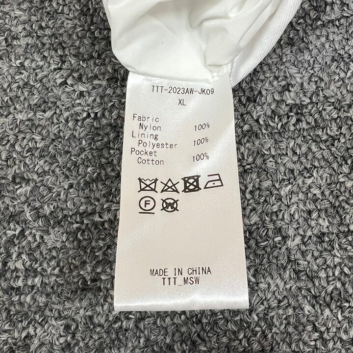 楽天市場】TTT MSW・ティーモダンストリートウェア 23AW Nylon Anorak 
