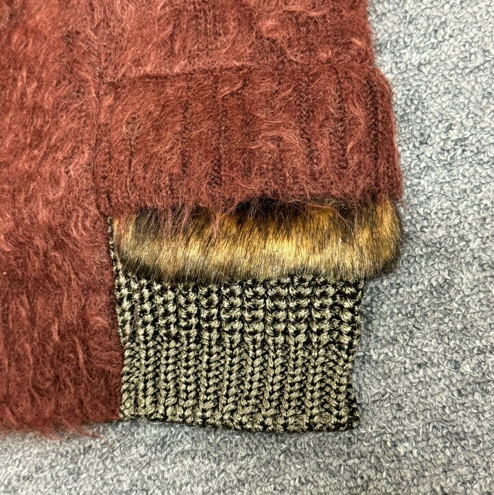 楽天市場】kolor・カラー 23AW モヘヤニット 状態SS セーター 23WCM 