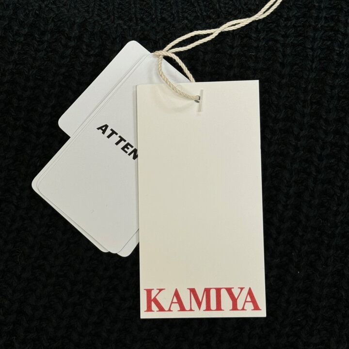 楽天市場】KAMIYA・カミヤ 24SS BORO COTTON KNIT PULLOVER 状態SS 