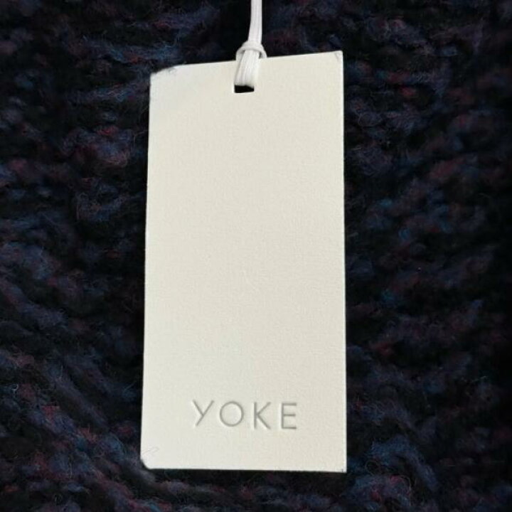 楽天市場】YOKE・ヨーク 23AW BIAS HIGHNECK SWEATER 状態SS バイアス 