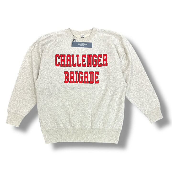 楽天市場】CHALLENGER・チャレンジャー 24AW COLLEGE LOGO C/N SWEAT 