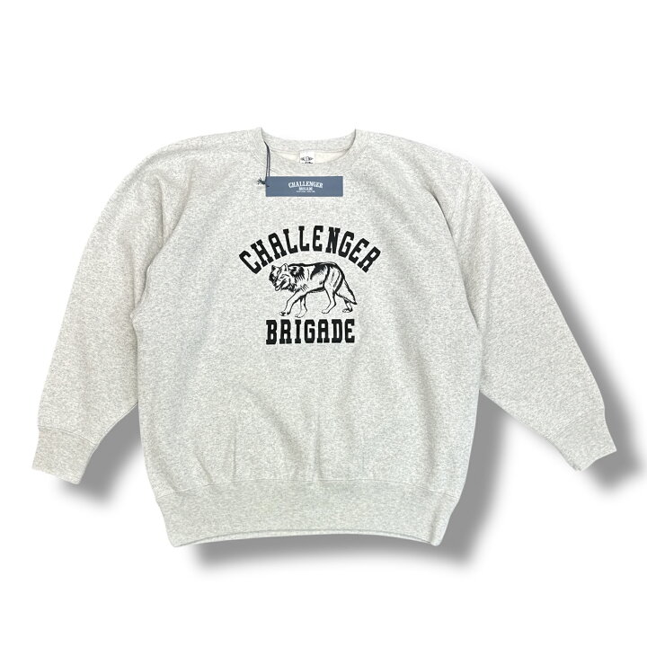 楽天市場】CHALLENGER・チャレンジャー 24AW WOLF COLLEGE C/N SWEAT 
