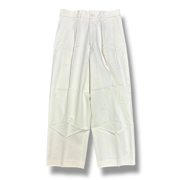 楽天市場】stein・シュタイン 22SS WIDE STRAIGHT TROUSERS 状態SS