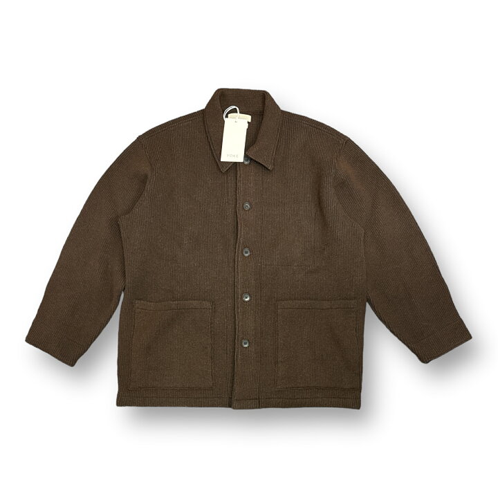 楽天市場】YOKE/ヨーク 22AW KNIT CORDUROY COVERALL JACKET ニット 