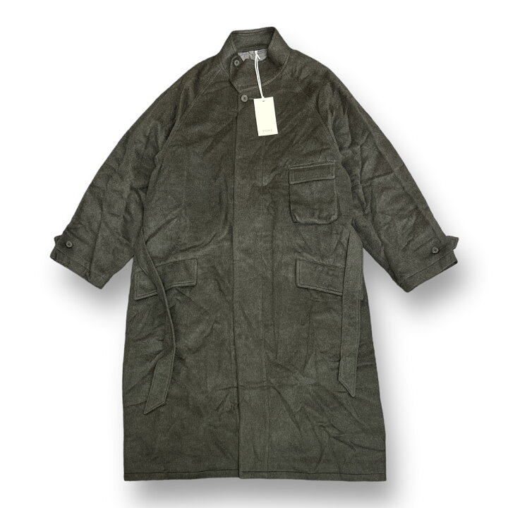 楽天市場】ヨーク・YOKE 22AW COTTON YAK STAND COLLAR COAT 状態SS 