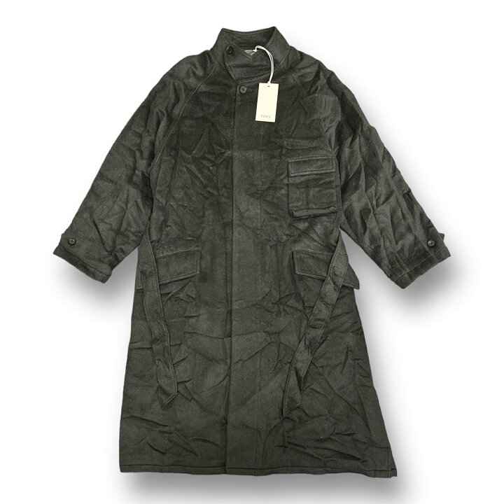 楽天市場】ヨーク・YOKE 22AW COTTON YAK STAND COLLAR COAT 状態SS 
