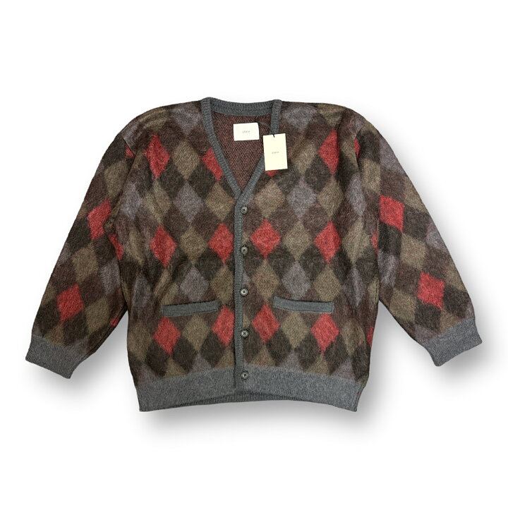 楽天市場】シュタイン・stein 22AW KID MOHAIR ARGYLE CARDIGAN 状態SS  