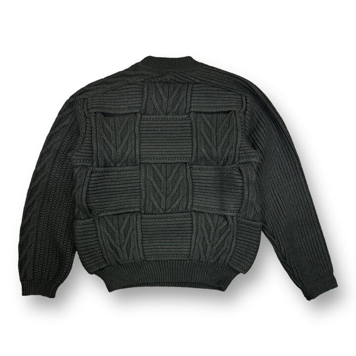 楽天市場】ヨーク・YOKE 21AW CROSSING CABLE CREW NECK KNIT 状態SS  