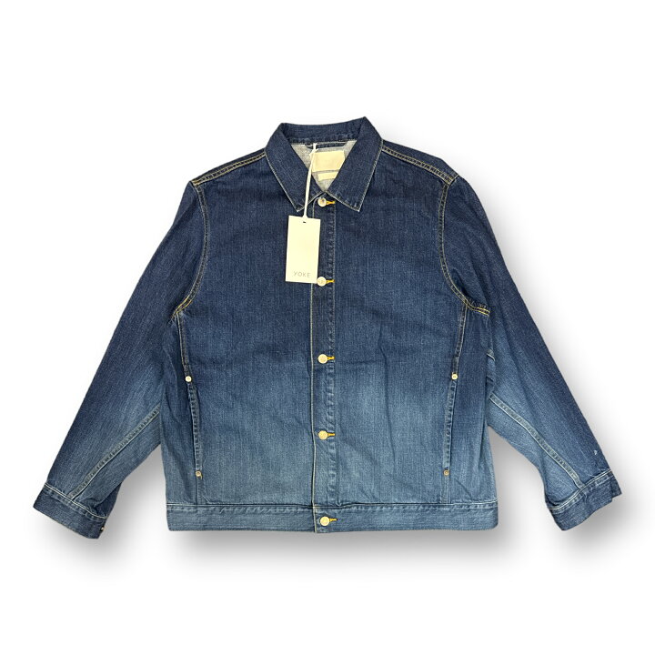 楽天市場】YOKE・ヨーク 23SS Bleach Out Denim Jacket ブリーチデニム 