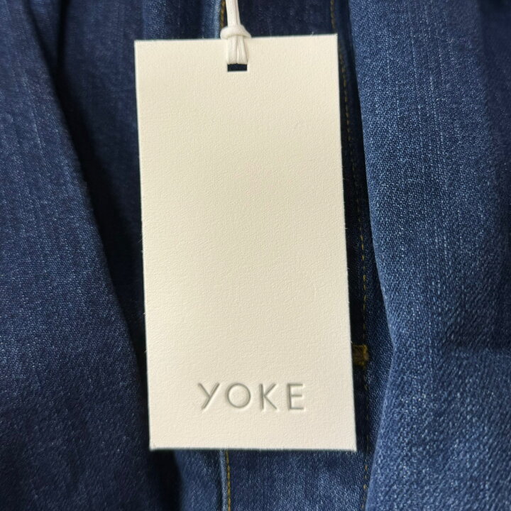 楽天市場】YOKE・ヨーク 23SS Bleach Out Denim Jacket ブリーチデニム 