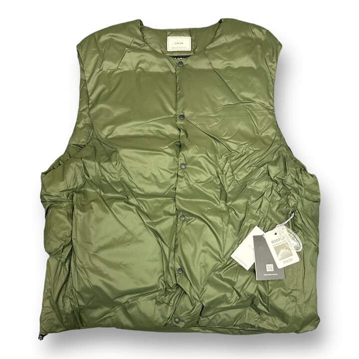 楽天市場】エビコン × タイオン・EVCON × TAION TAION DOWN VEST 状態 