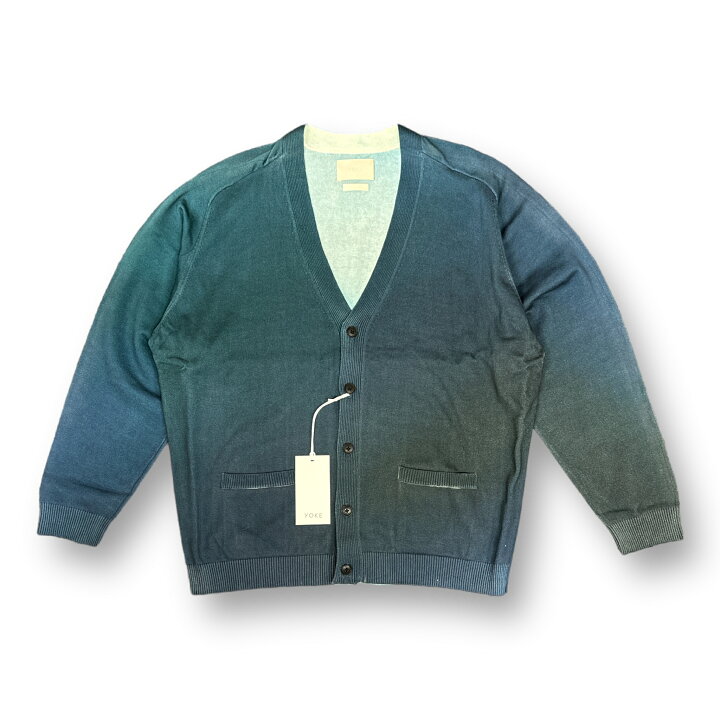 楽天市場】ヨーク・YOKE 23SS GRADATION PRINTED CARDIGAN 状態SS 