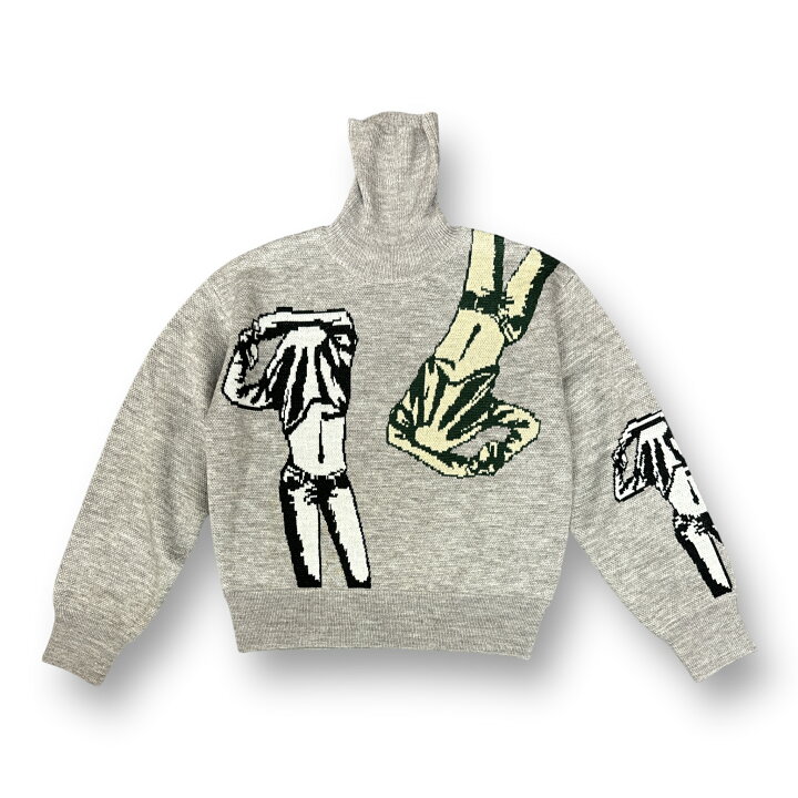 楽天市場】kotohayokozawa・コトハヨコザワ Graphic knit turtle-neck  