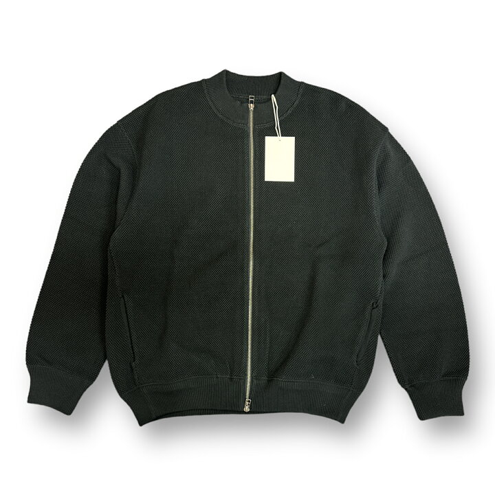 楽天市場】クレプスキュール・crepuscule Moss Stitch Zip cardigan  