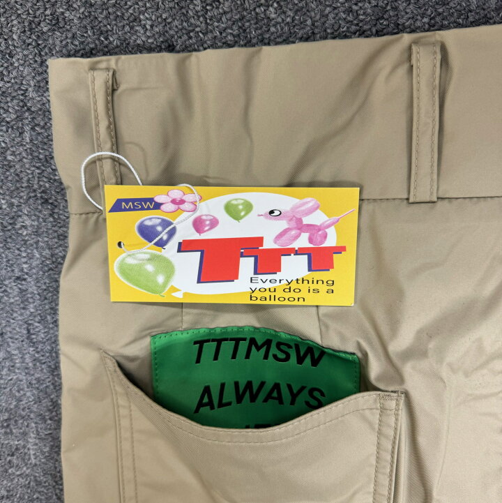 楽天市場】TTT MSW・ティーモダンストリートウェア 23SS water proof 