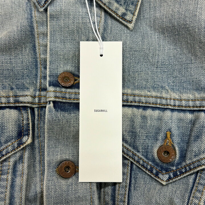 楽天市場】SUGARHILL ・シュガーヒル 23SS FADED DENIM JACKET TYPE3 