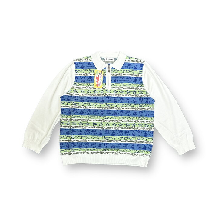 楽天市場】TTT MSW・ティーモダンストリートウェア 23SS GRAFFITI KNIT  