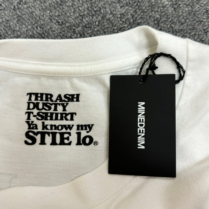 楽天市場】MINEDENIM × Carlijn Jacobs × Stie-lo Lips T-Shirt リップ 