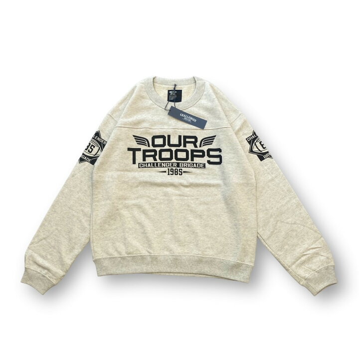 楽天市場】チャレンジャー・CHALLENGER 21AW TROOPS SWEAT 状態SS  