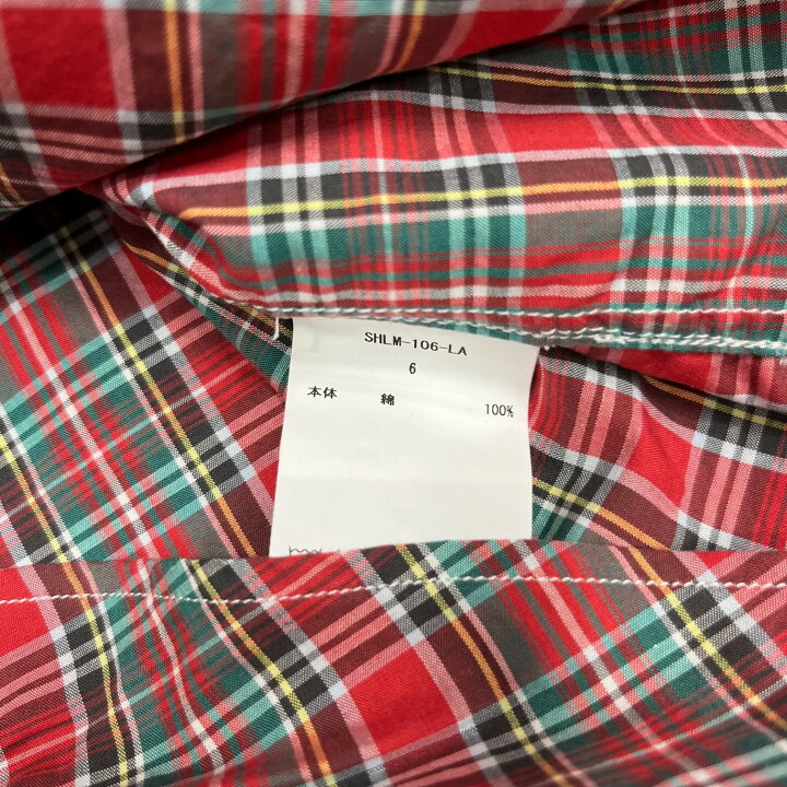 楽天市場】シオタ・CIOTA 23SS スビンコットン ローン タータン 