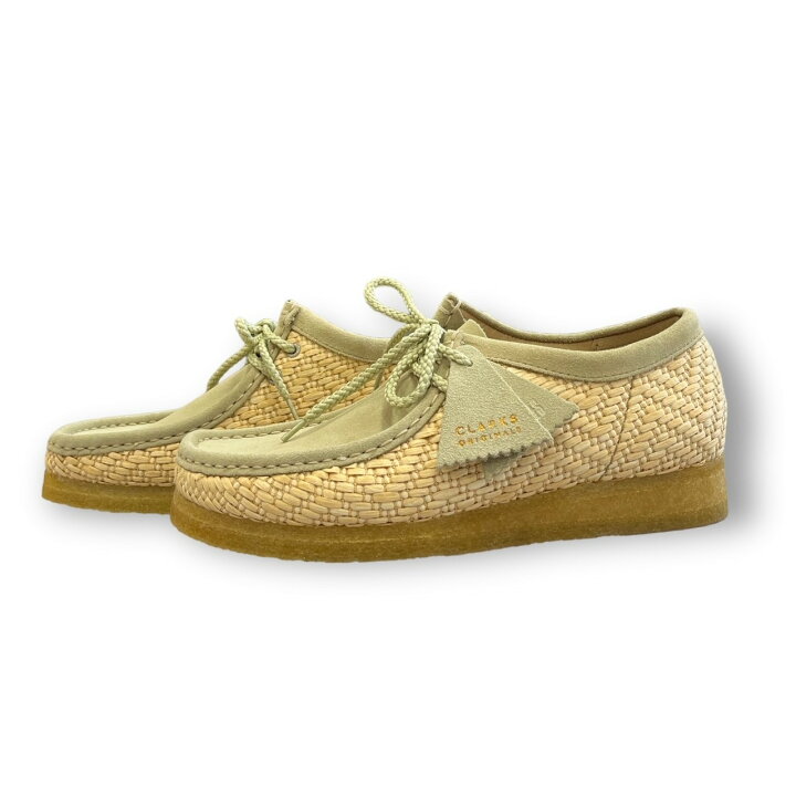 楽天市場】クラークス オリジナル・CLARKS ORIGINALS WALLABEE RAFFIA 