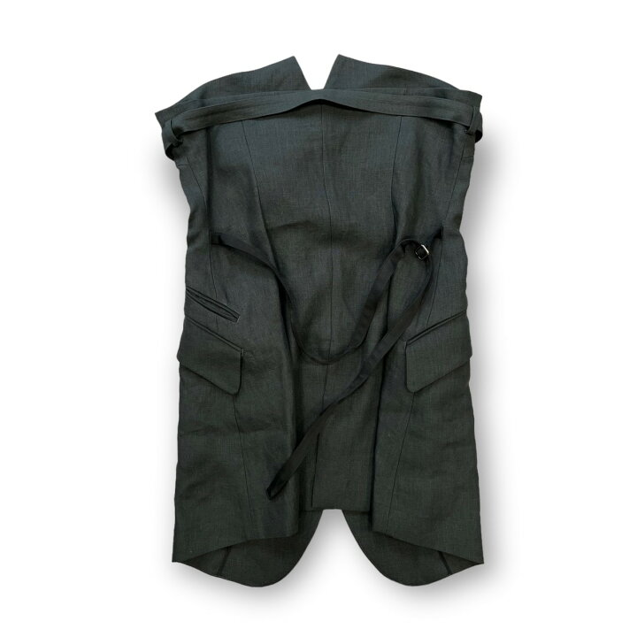楽天市場】イン・IHNN 23SS LINEN TAILORED VEST 状態SS リネン 