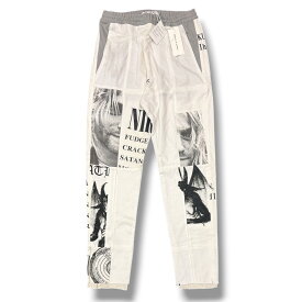 Children of the discordance・チルドレンオブザディスコーダンス HANDMADE VINTAGE PATCHWORK TROUSERS 状態 ハンドメイドヴィンテージパッチワークトラウザーズ　イージーパンツ COTDSMBLPT-363 サイズ2 ホワイト メンズ （2455M）【中古】