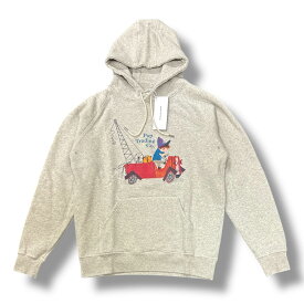 未使用 Pop Trading Company・ポップトレーディングカンパニー 24SS Fiep Pop Hoodie Sweat 状態SS フィーブポップフーディースウェット パーカー POPSS24_01-013 サイズL グレー メンズ （81848A5）【中古】