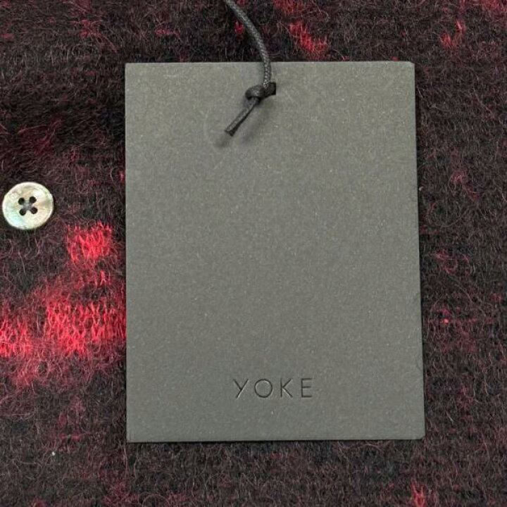楽天市場】YOKE・ヨーク 24AW JACQUARD MOHAIR CARDIGAN 状態SS 