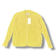 未使用 YOKE・ヨーク 25SS RANDOM RIB ZIP KNIT BLOUSON 状態SS ランダムリブ ジップニットブルゾン YK25…