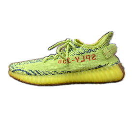 adidas・アディダス Yeezy Boost 350 V2 Semi Frozen Yellow 状態A スニーカー B37572 サイズ27 27cm イエロー メンズ （5588M）【中古】