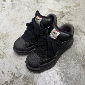 Maison MIHARA YASUHIRO メゾンミハラヤスヒロ BLAKEY PUFFER LOW 状態A レザーパファーブレイキー A12FW723 サイズ43 27.5cm ブラック メンズ （9161M）【中古】