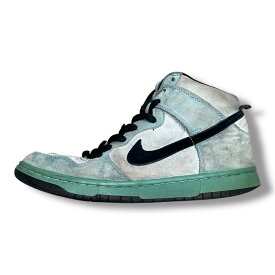 NIKE SB・ナイキエスビー 2004 Dunk High Sea Crystal 状態B ダンクハイ スニーカー シークリスタル 305050-301 サイズ27 27cm サックスブルー メンズ （13351M）【中古】