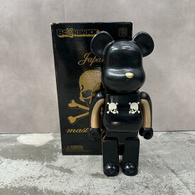 MEDICOM TOY・メディコムトイ × mastermind JAPAN・マスターマインドジャパン BE＠RBRICK 400％ 状態A ハロウィンモデル サイズF ブラック メンズ （14776M）【中古】