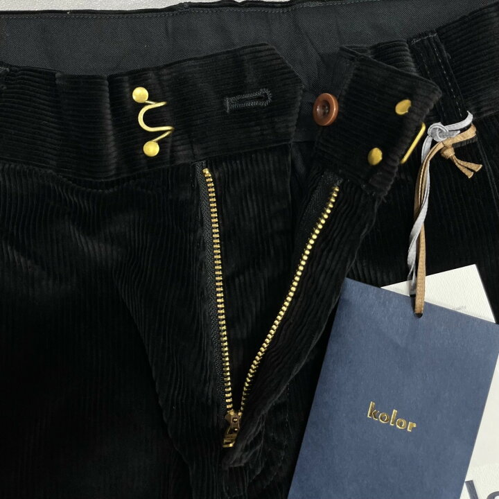 楽天市場】カラー・kolor 22AW ワイド コーデュロイパンツ 状態SS 