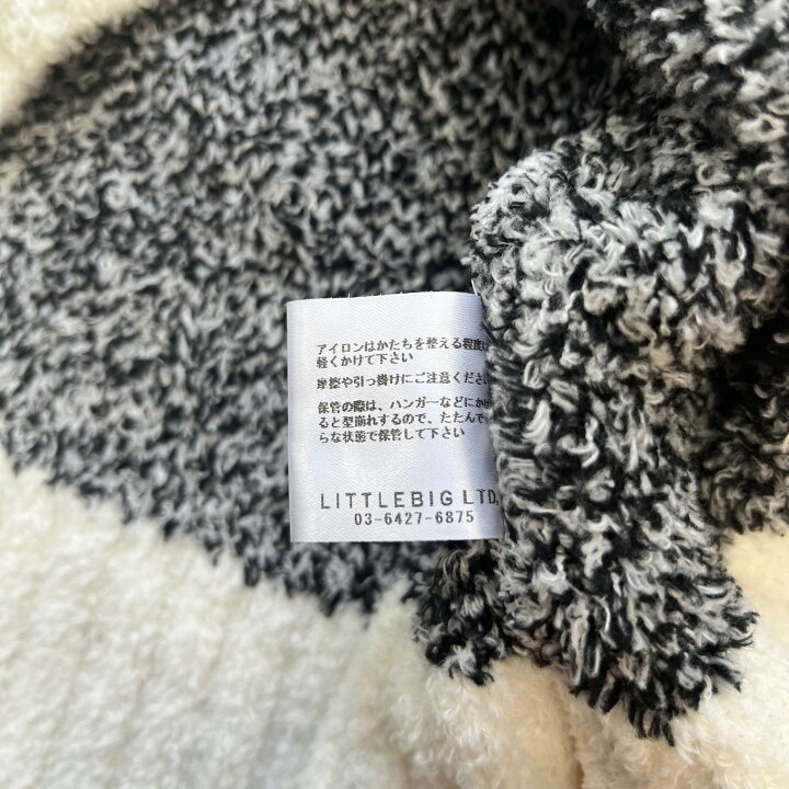 楽天市場】リトルビッグ・LITTLEBIG 22SS Pattern Knit Vest 状態B 