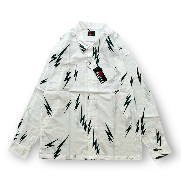 楽天市場】マシス・MASSES 19SS LIGHTNING SHIRT 状態SS ライトニング  