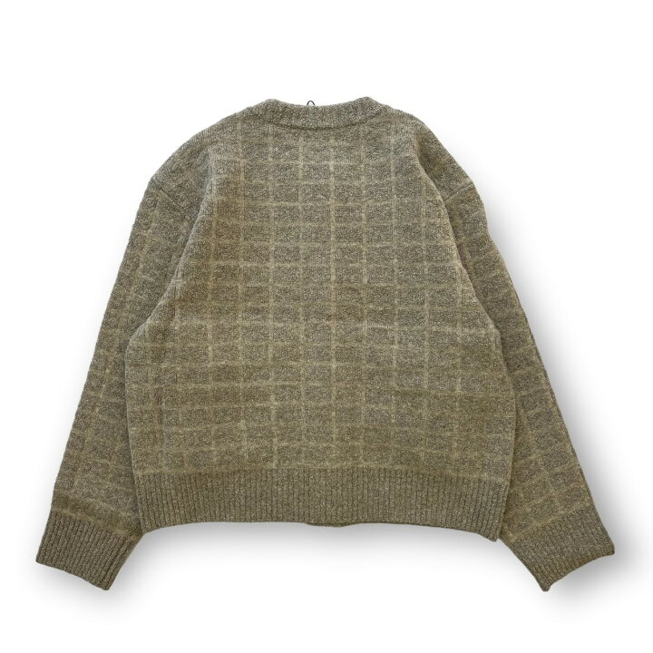 楽天市場】マツフジ・MATSUFUJI 22AW JACQUARD CARDIGAN 状態SS 
