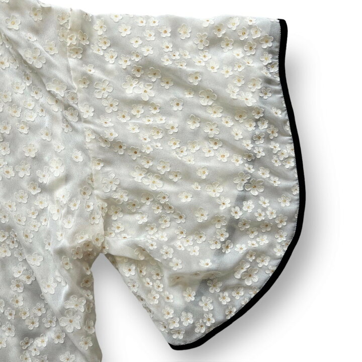 楽天市場】マメ クロゴウチ・Mame Kurogouchi flower flare blouse 